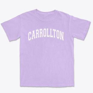 Carrollton Junior High School Varsity Arch Premium Heavyweight T-shirt