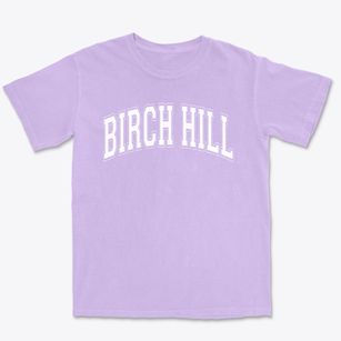 Birch Hill Elementary School Varsity Arch Premium Heavyweight T-shirt