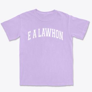 E A Lawhon Elementary School Varsity Arch Premium Heavyweight T-shirt