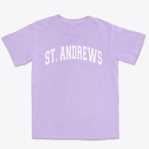 Saint Andrews Episcopal School Varsity Arch Premium Heavyweight T-shirt