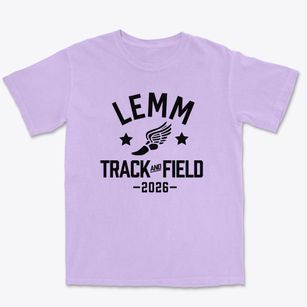 Lemm Elementary School Track and Field Premium Heavyweight T-shirt
