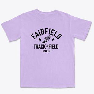 Fairfield Junior High School Track and Field Premium Heavyweight T-shirt