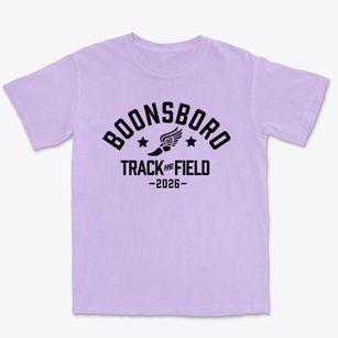 Boonsboro Elementary School Track and Field Premium Heavyweight T-shirt