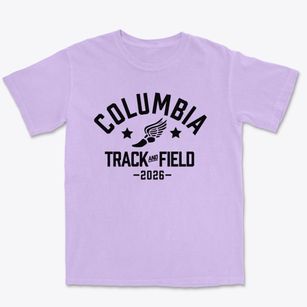 Columbia High School Track and Field Premium Heavyweight T-shirt
