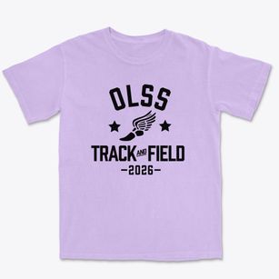 Our Lady Star Of The Sea Catholic School Track and Field Premium Heavyweight T-shirt