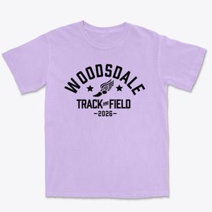 Woodsdale Elementary School Track and Field Premium Heavyweight T-shirt