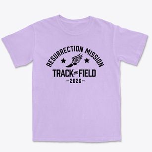 Resurrection Mission Track and Field Premium Heavyweight T-shirt