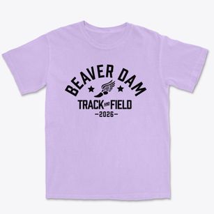 Beaver Dam High School Track and Field Premium Heavyweight T-shirt