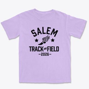 Salem Lutheran School Track and Field Premium Heavyweight T-shirt