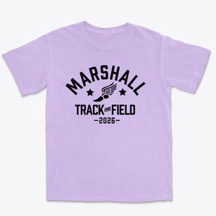 John Marshall Middle School Track and Field Premium Heavyweight T-shirt