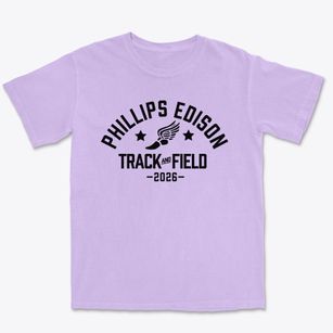 Phillips Edison Partnership School Track and Field Premium Heavyweight T-shirt