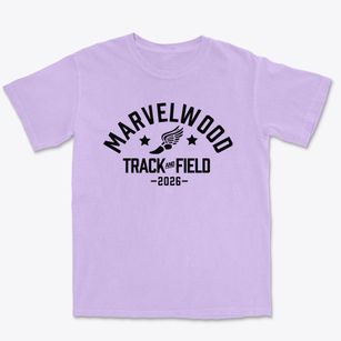 Marvelwood School Track and Field Premium Heavyweight T-shirt