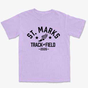 Saint Marks Episcopal School Track and Field Premium Heavyweight T-shirt