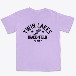 Twin Lakes Elementary School Track and Field Premium Heavyweight T-shirt