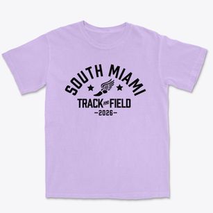 South Miami Middle School Track and Field Premium Heavyweight T-shirt