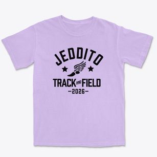 Jeddito Elementary Public School Track and Field Premium Heavyweight T-shirt