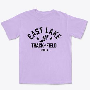 East Lake Elementary School Track and Field Premium Heavyweight T-shirt