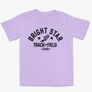 Bright Star Elementary School Track and Field Premium Heavyweight T-shirt