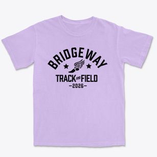 Bridgeway Christian Academy Track and Field Premium Heavyweight T-shirt