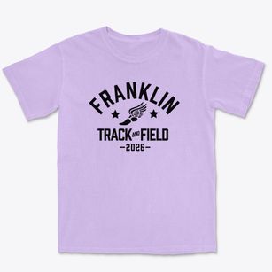 Franklin Middle School Track and Field Premium Heavyweight T-shirt