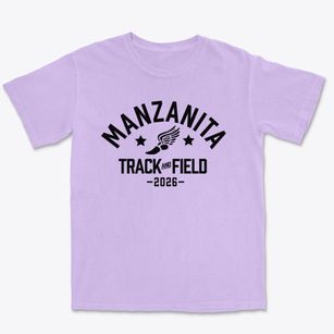 Manzanita Elementary School Track and Field Premium Heavyweight T-shirt