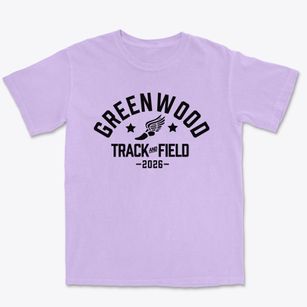 Greenwood Elementary School Track and Field Premium Heavyweight T-shirt
