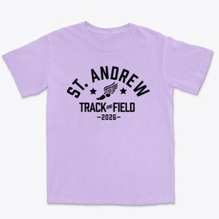 Saint Andrew Lutheran School Track and Field Premium Heavyweight T-shirt