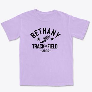 Bethany Elementary School Track and Field Premium Heavyweight T-shirt