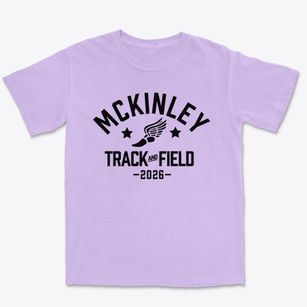 Mckinley Elementary School Track and Field Premium Heavyweight T-shirt