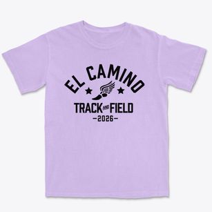 El Camino Alternative School Track and Field Premium Heavyweight T-shirt