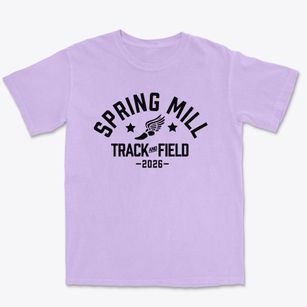 Spring Mill School Track and Field Premium Heavyweight T-shirt