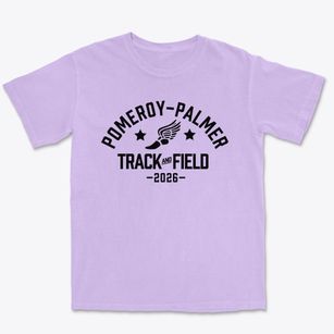 Pomeroy-palmer Community School Track and Field Premium Heavyweight T-shirt