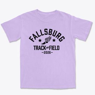 Fallsburg Elementary School Track and Field Premium Heavyweight T-shirt