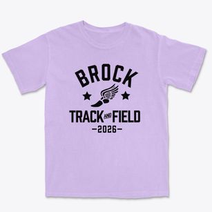 Brock Elementary School Track and Field Premium Heavyweight T-shirt