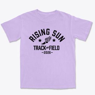 Rising Sun High School Track and Field Premium Heavyweight T-shirt