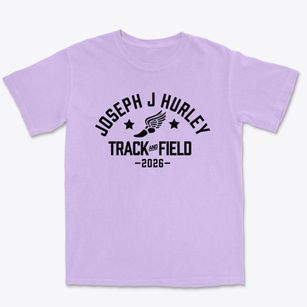 Joseph J Hurley Elementary School Track and Field Premium Heavyweight T-shirt