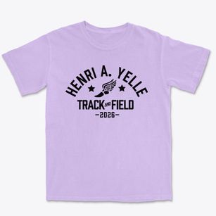 Henri A. Yelle Track and Field Premium Heavyweight T-shirt