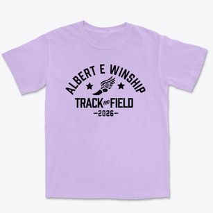 Albert E Winship Elementary & Middle Track and Field Premium Heavyweight T-shirt