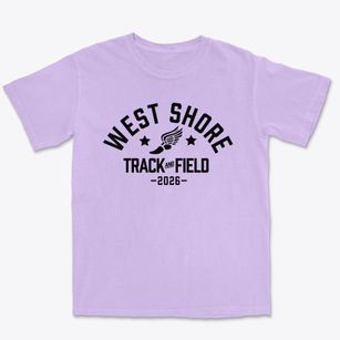 West Shore Lutheran School Track and Field Premium Heavyweight T-shirt