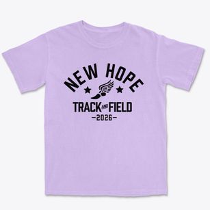 New Hope High School Track and Field Premium Heavyweight T-shirt