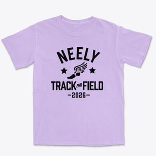 Neely Elementary School Track and Field Premium Heavyweight T-shirt