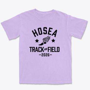 Hosea Elementary School Track and Field Premium Heavyweight T-shirt