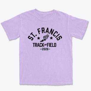 Saint Francis Intermediate School Track and Field Premium Heavyweight T-shirt