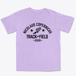 Nicolaus Copernicus Elementary School Track and Field Premium Heavyweight T-shirt