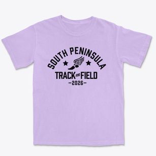 South Peninsula Hebrew Day School Track and Field Premium Heavyweight T-shirt