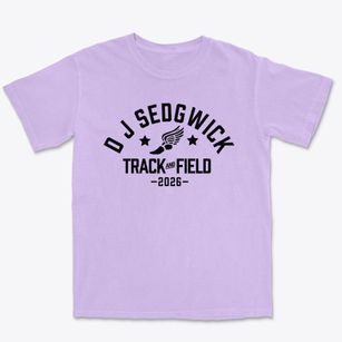 D J Sedgwick Elementary School Track and Field Premium Heavyweight T-shirt