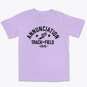 Annunciation Parish Track and Field Premium Heavyweight T-shirt
