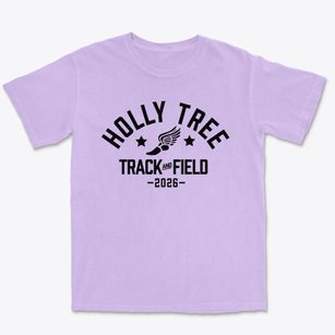 Holly Tree Elementary School Track and Field Premium Heavyweight T-shirt