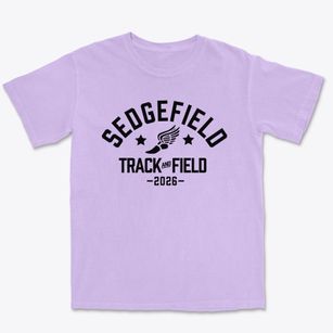 Sedgefield Elementary School Track and Field Premium Heavyweight T-shirt