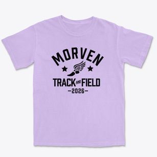 Morven Elementary School Track and Field Premium Heavyweight T-shirt